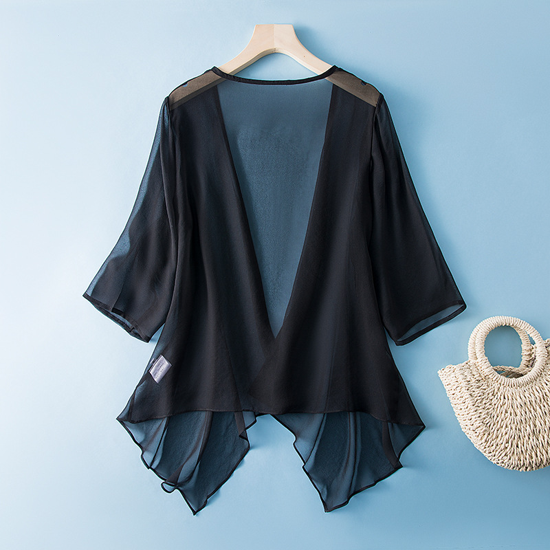 Winsleter-cárdigan de seda 100 - Silk Blouse reseña y precio