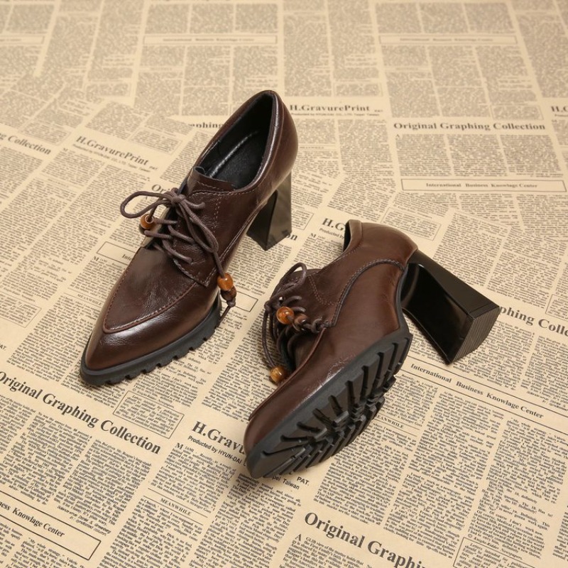 Zapatos de tacón de bloque con - Pump Heel Block reseña y precio
