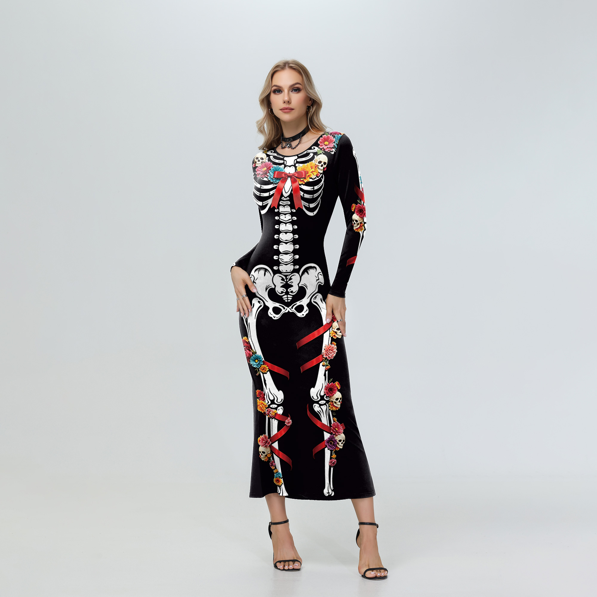 Vestido Midi Floral de Esquele - Women'S Red Formal Wear reseña y precio