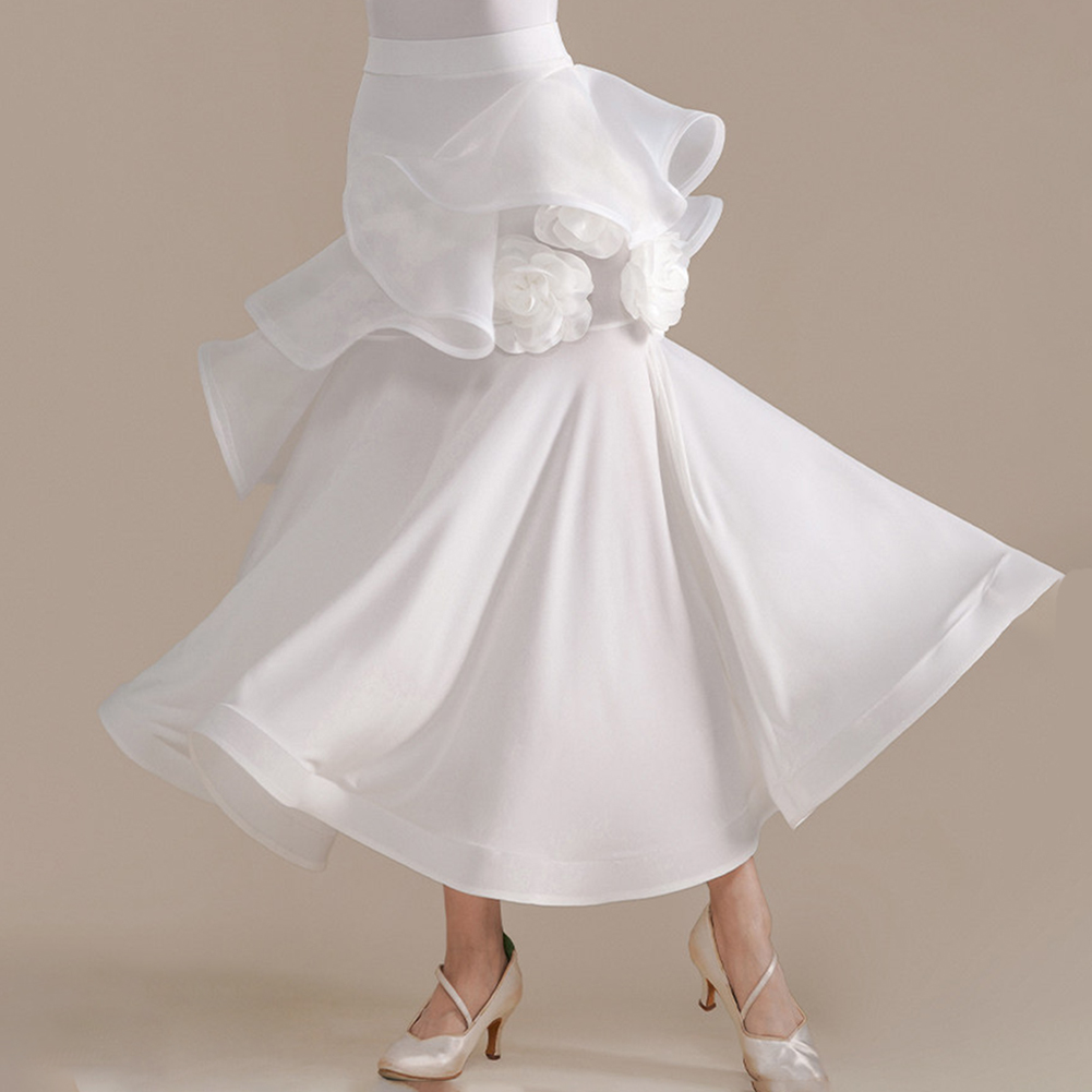 Falda de baile de salón con vo - Formal Skirt reseña y precio