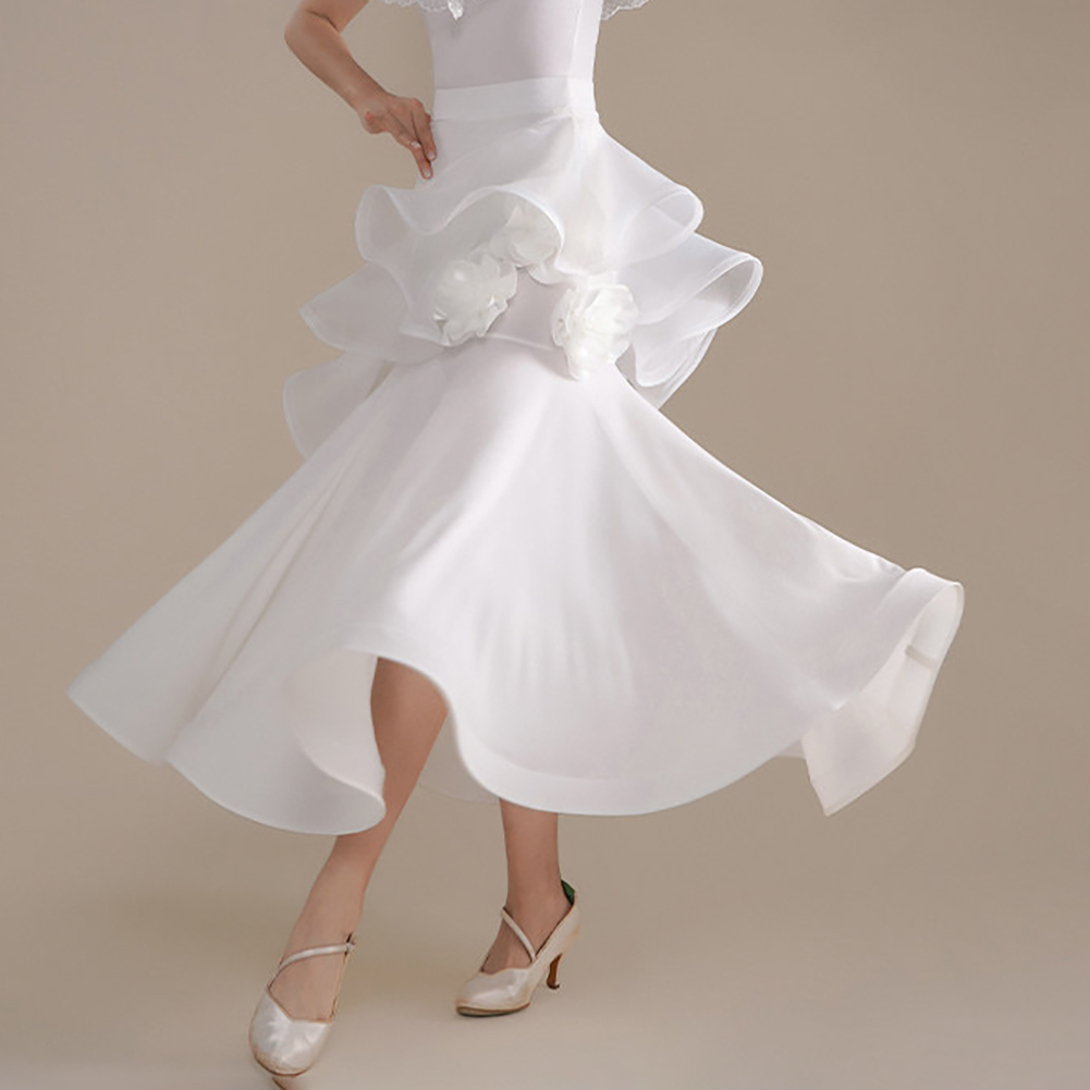 Falda de baile de salón con vo - Formal Skirt reseña y precio