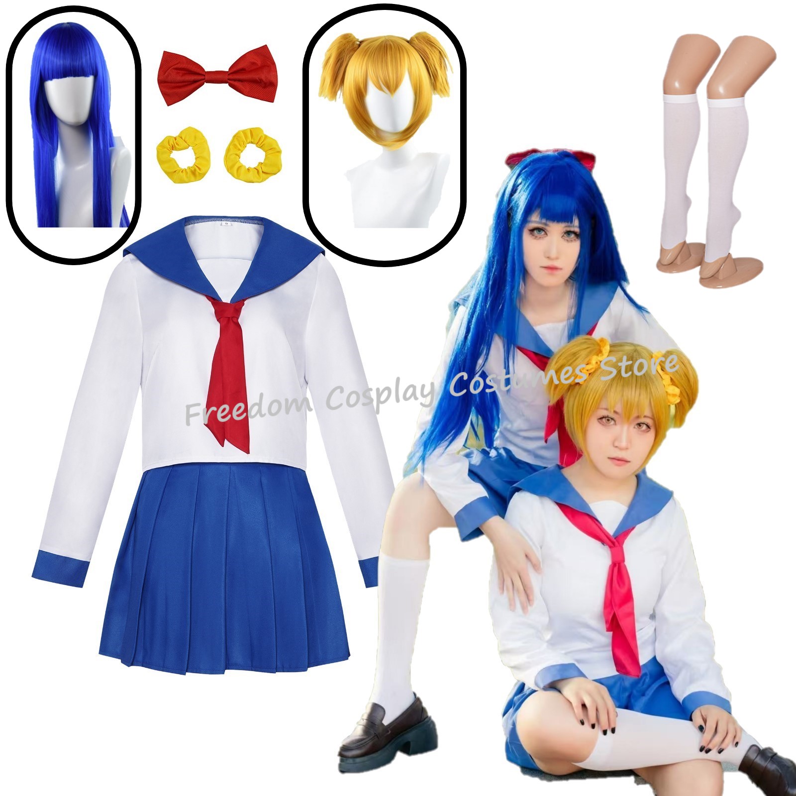Disfraz de cosplay de Popuko P - Formal Skirt reseña y precio