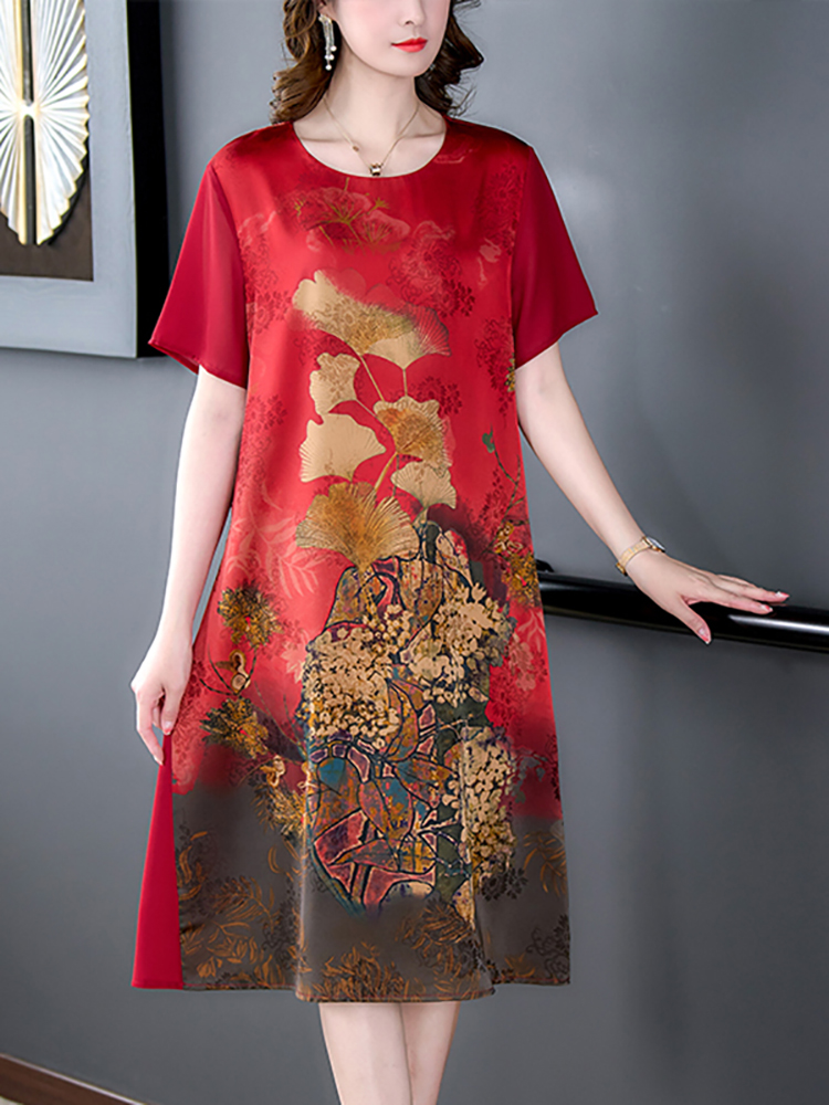 Vestido de novia de lujo con f - Women'S Red Formal Wear reseña y precio