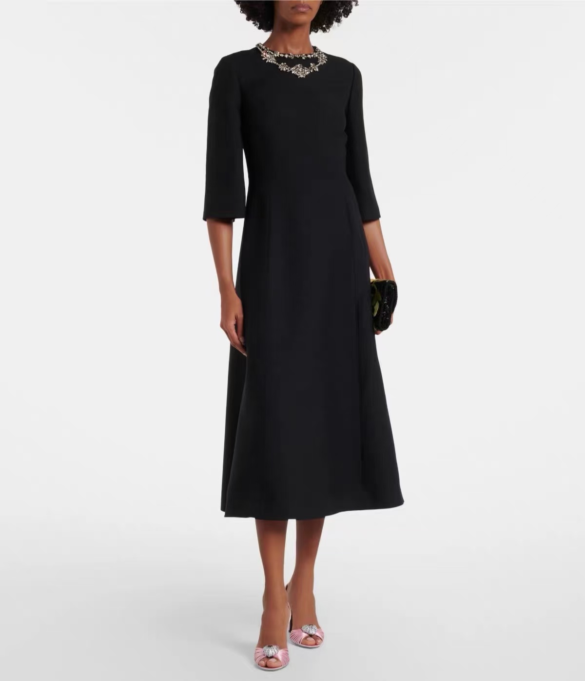Vestido Midi de Mujer en Verde - Midi Dress reseña y precio